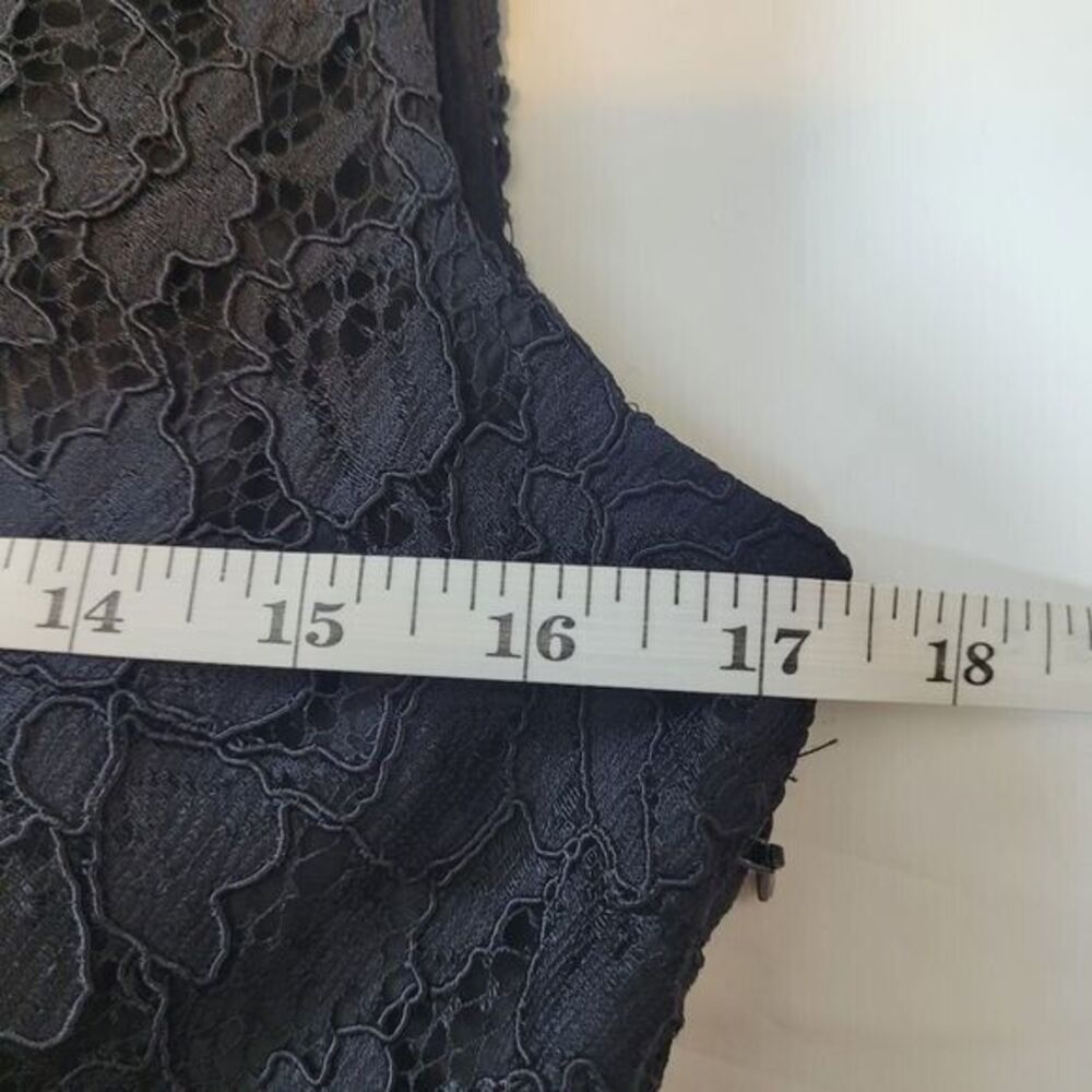 DKNY Black Lace Dress Womens Size 6 - Picture 13 of 14